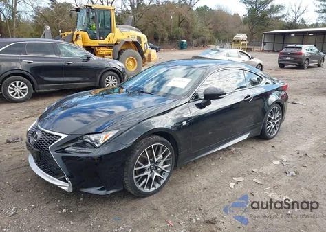 2015 Lexus Rc 350 z USA, uszkodzony, nr VIN JTHSE5BC6F5000674